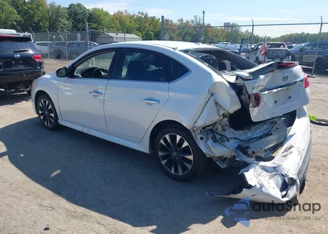 2016 Nissan Sentra Sr z USA, uszkodzony, nr VIN 3N1AB7AP1GY336617